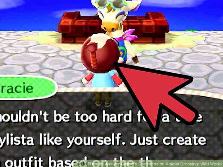 Image intitulée Réponse Gracie Questions sur les Animaux Crossing_ Monde Sauvage à l